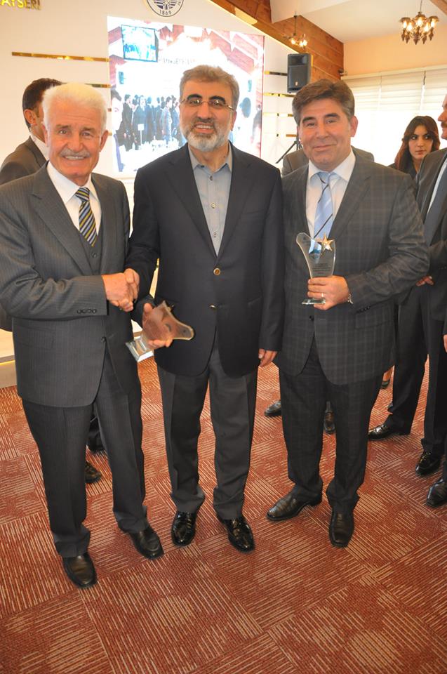 Taner Yıldızdan Aldığımız Ödül